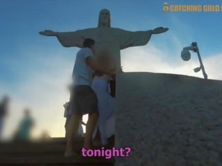 Harika porno ile bir botlar tekne islak gömlek picked yukarı itibaren christ the redeemer içinde rio de janeiro